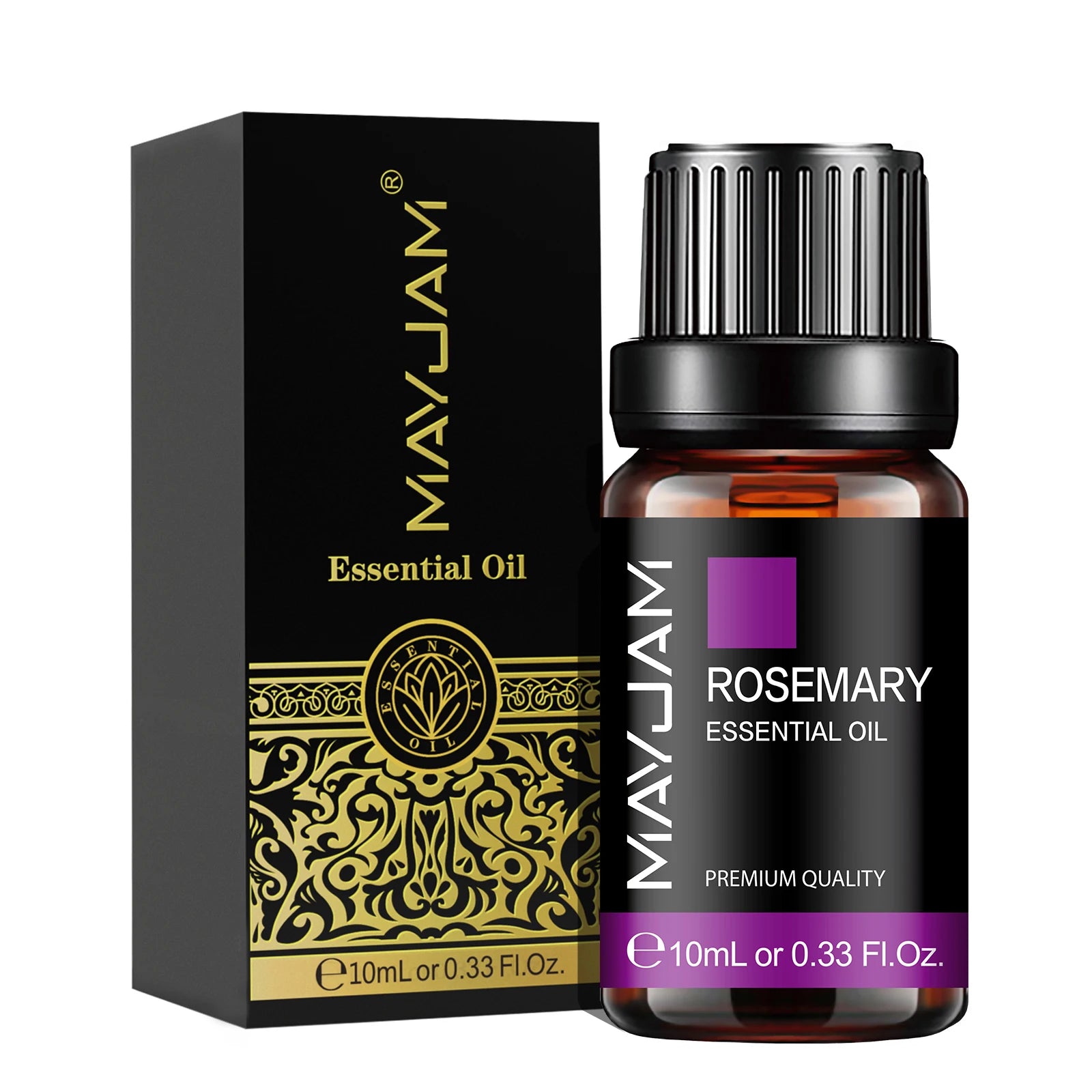 MAYJAM Essential Oils — Lavender, Lemongrass, Jasmine, Vanilla, Eucalyptus & Rose for Diffusers & Candle Making