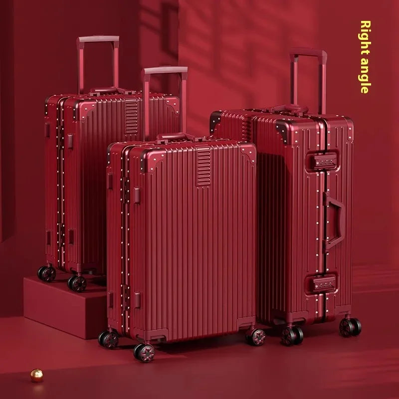 Lightweight ABS Rolling Suitcase Set — 20"/24"/28" Spinner Luggage Set