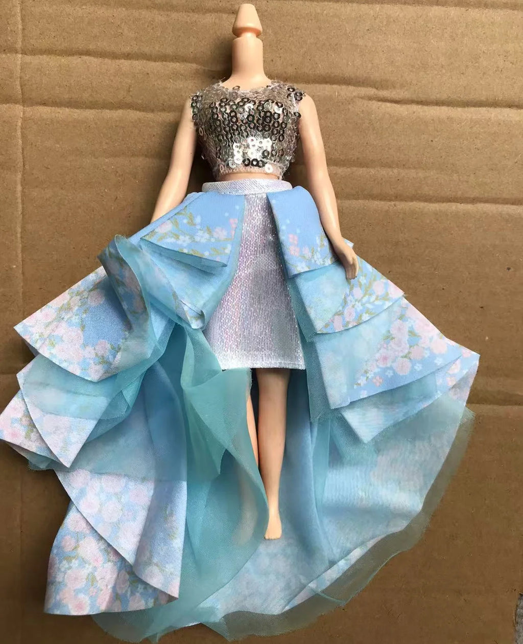 1/6 Scale Luxury Doll Dress — Fashion Clothes for Blythe, Jenny & Licca Dolls