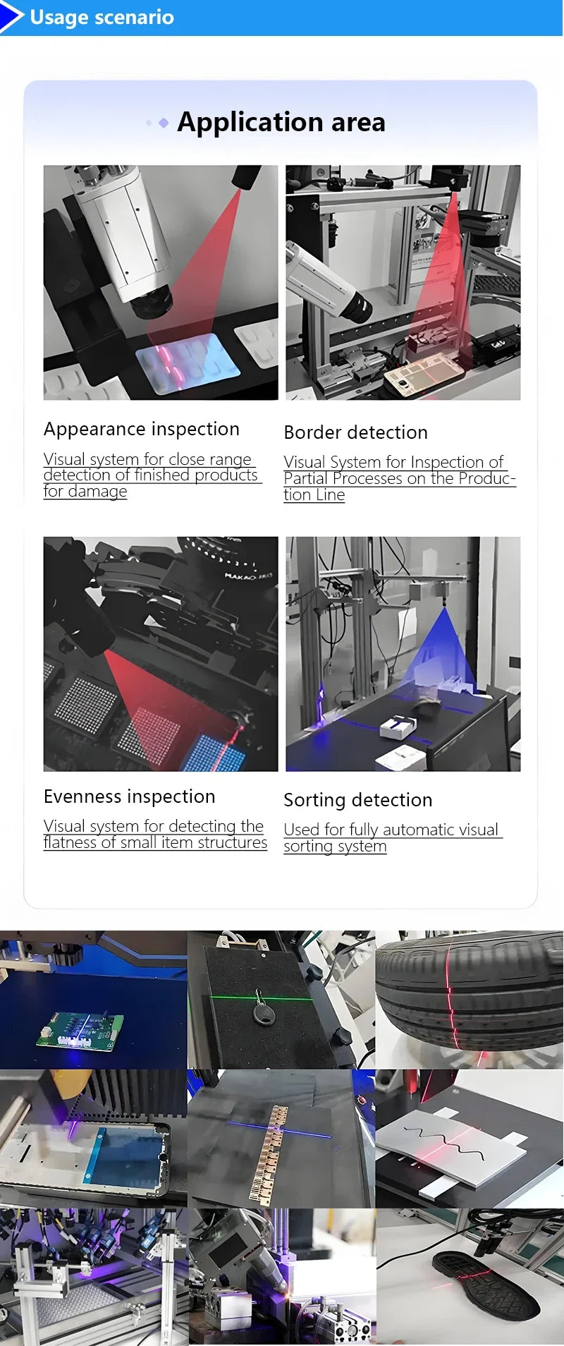520nm Industrial Laser Locator – Cross, Line & Point Laser for Wood, Stone & Aluminum