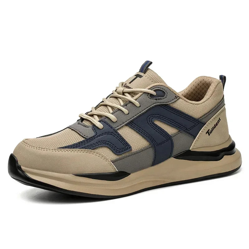 Men's Steel Toe Safety Work Sneakers — Puncture-Proof