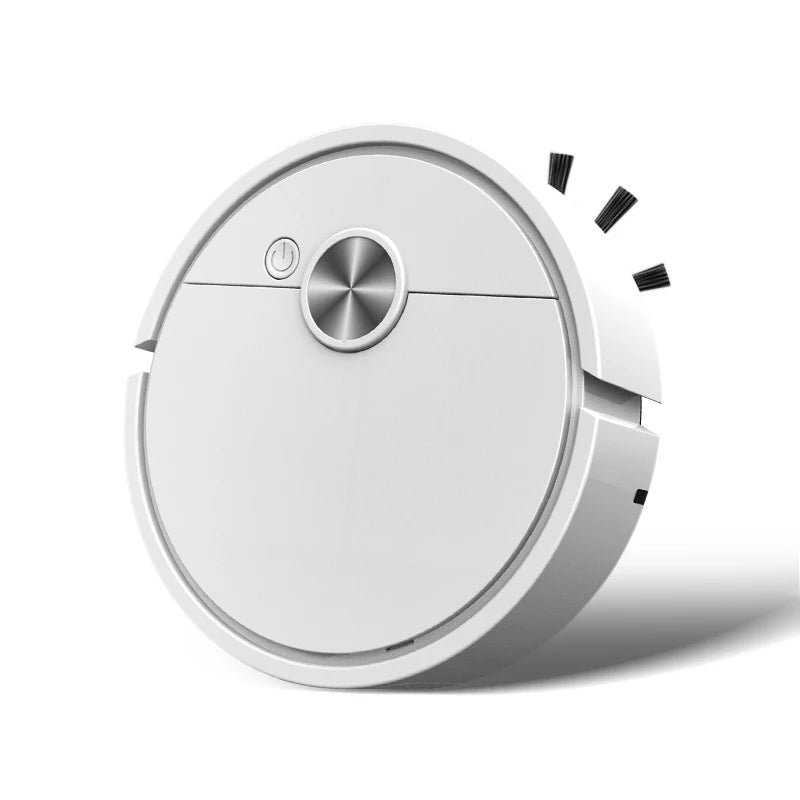 2026 Model 5-in-1 Smart Sweeping Robot Vacuum – USB Charging Auto Sweep, Mop & Suction