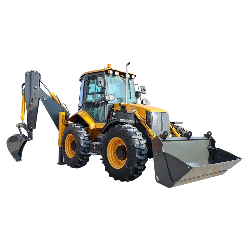 Nicosail 4-Ton 4x4 Backhoe Loader – Heavy Construction Mini Loader, Customizable