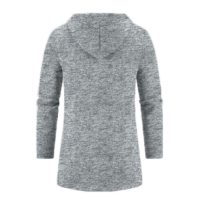 Men's Longline Zip-Up Hoodie