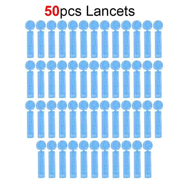 Adjustable Lancet Pen – Blood Sampling Lancing Device for Diabetics with 50 Lancets