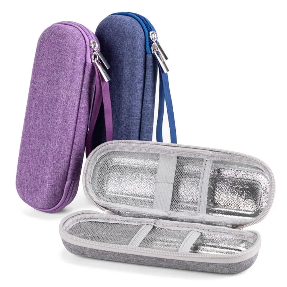 Portable EVA Insulin Cooling Bag – Waterproof Thermal Insulated Diabetic Pen Storage Bag