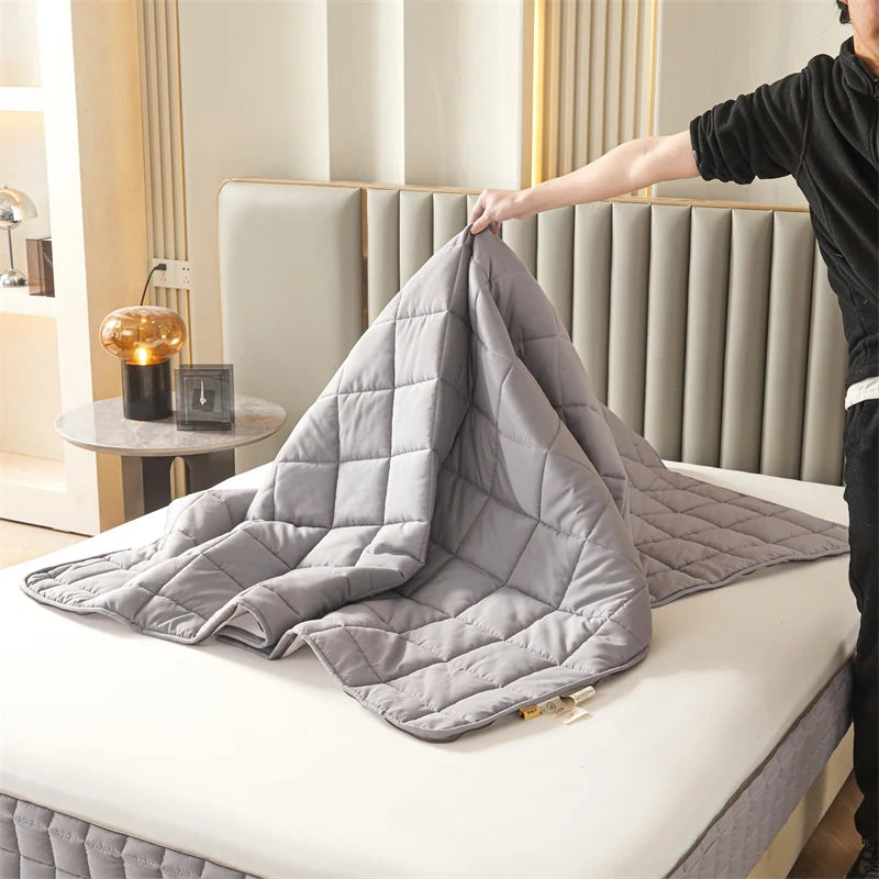 Six-Sided All-Inclusive Mattress Cover with Zipper – Thickened Quilted Protector, Custom Sizes