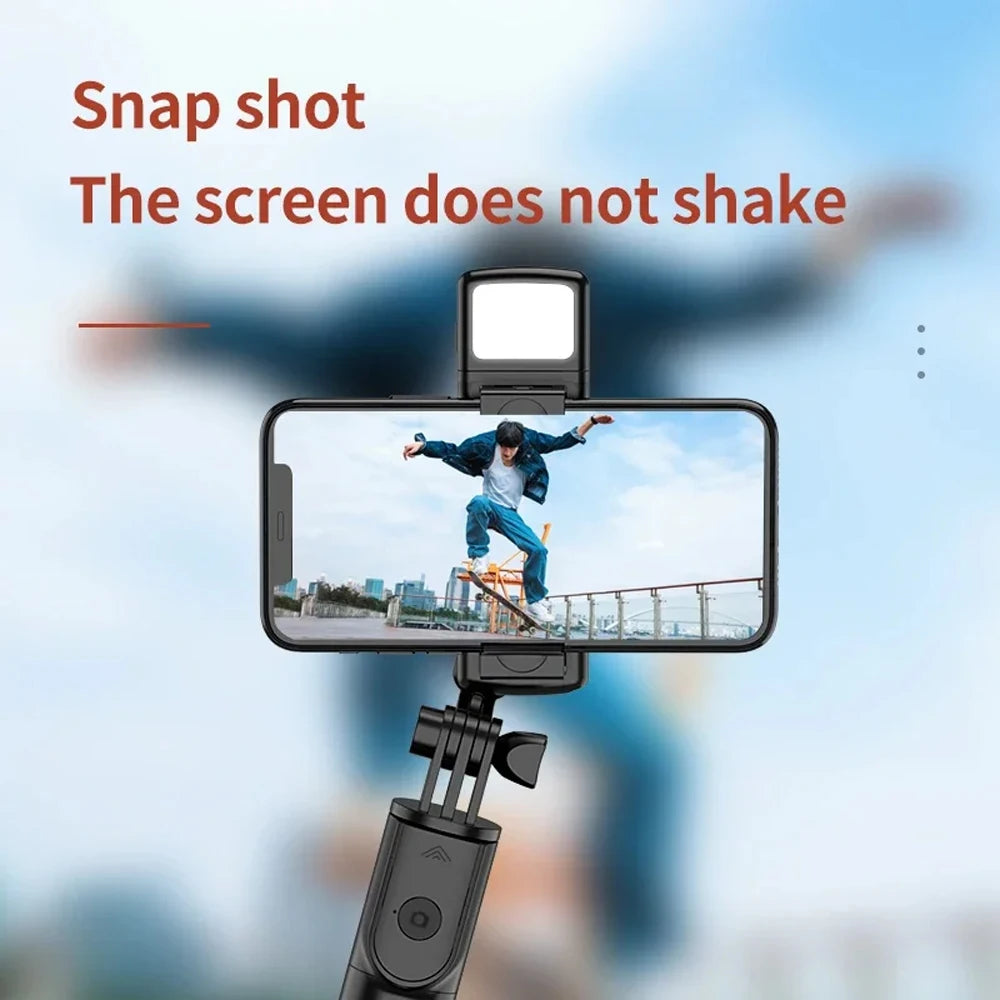 3-in-1 Bluetooth Selfie Stick Tripod with LED Fill Light & Remote Shutter