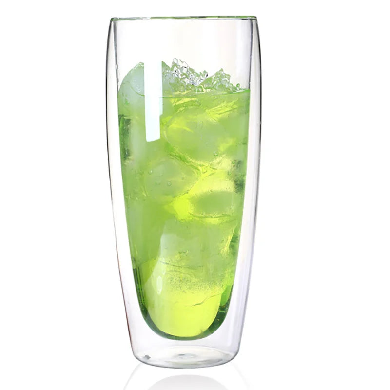 Double-Wall Glass Cup – Five Size Options