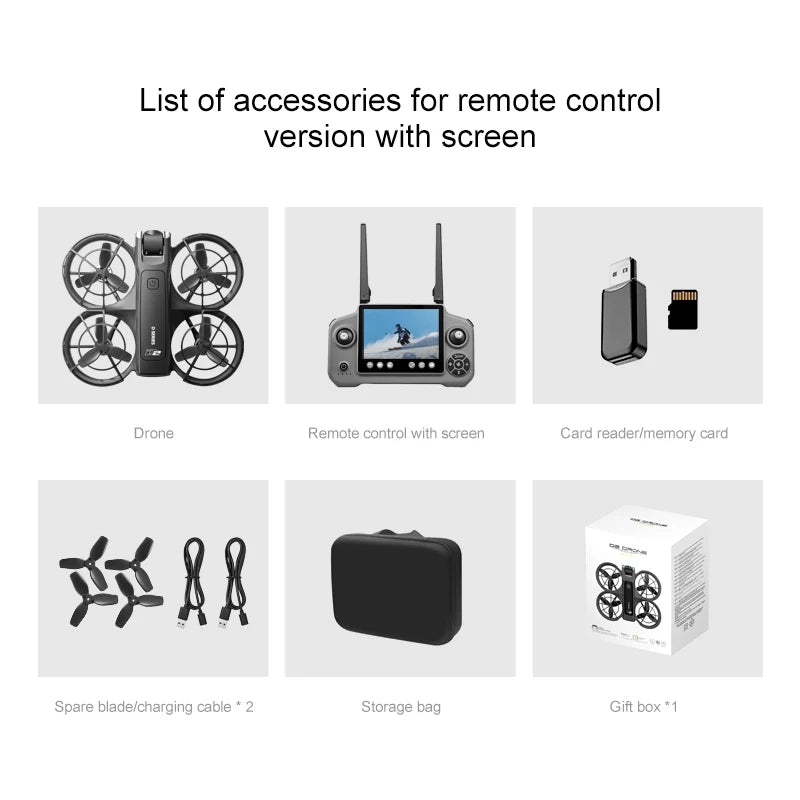 D2 GPS Camera Drone with Screen Remote