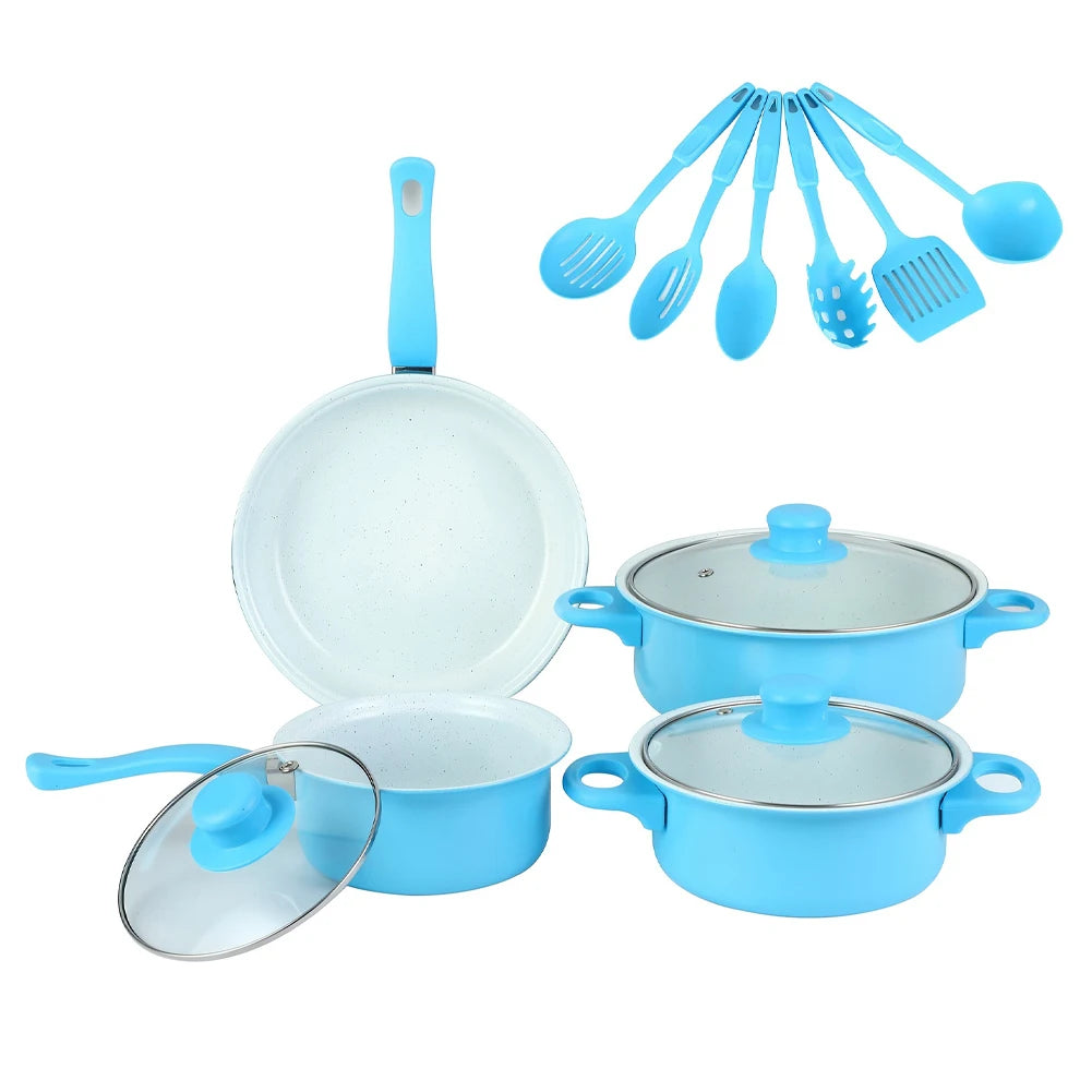 Nonstick Cookware Set – Pots, Frying Pan & Utensils