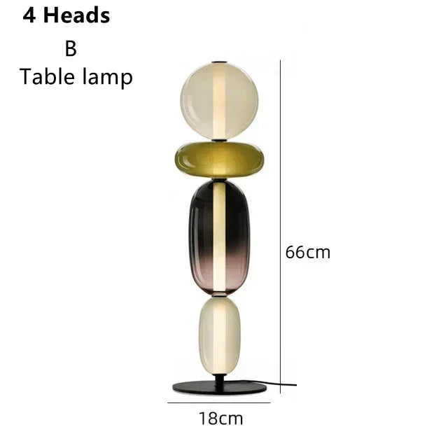 Colored Glass Lamp – Table & Floor Designs