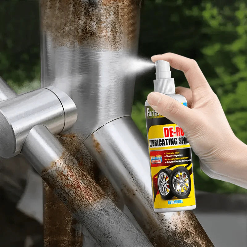 Universal Rust Remover & Revitalizing Spray – Iron-Based Brake Dust & Rust Eliminator for Car Wheels & Metal Surfaces