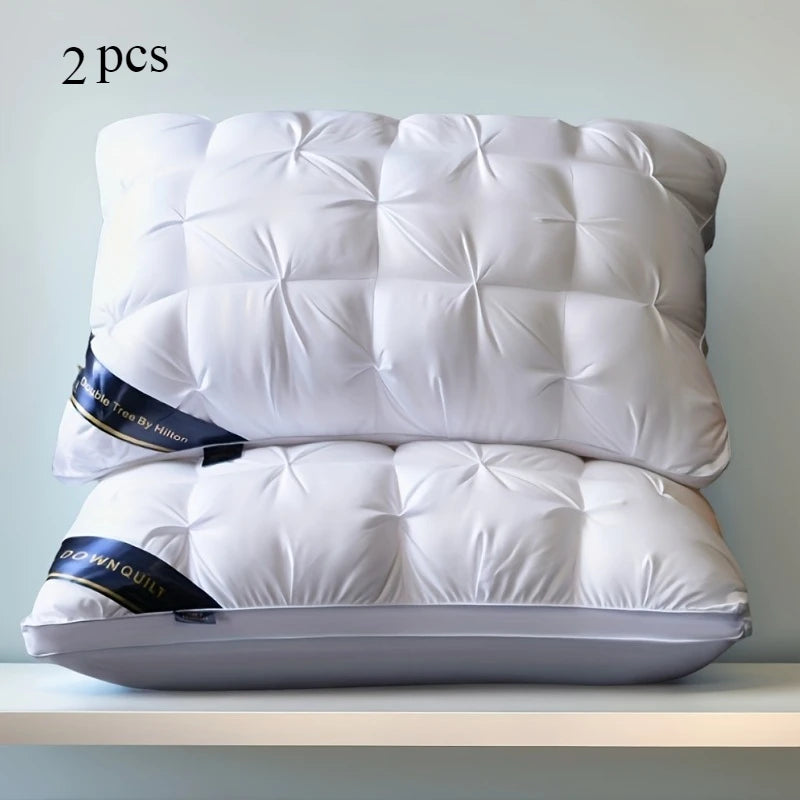Hotel-Quality Cervical Pillow Insert – High & Low Profile, Washable, Standard Size 48x74cm