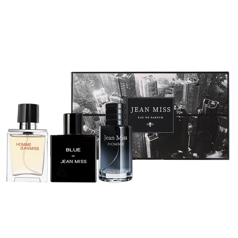 Men's Fruity Cologne Gift Set – 3-Piece Box | Long-Lasting Fragrance Spray