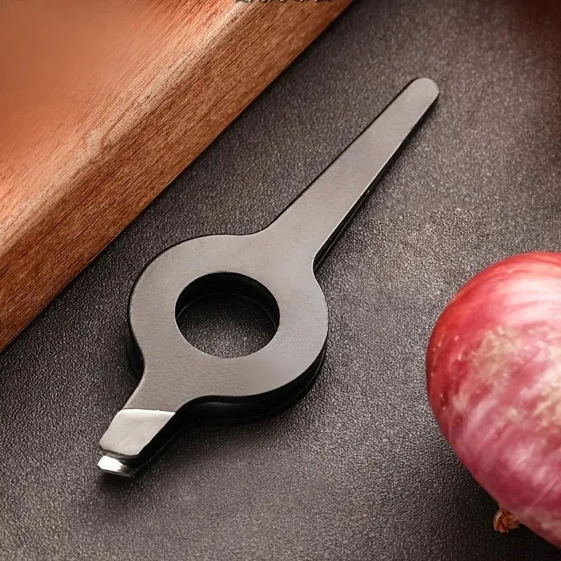 Slant Tip Eyebrow Hair Remover Tweezer — Hollow Handle