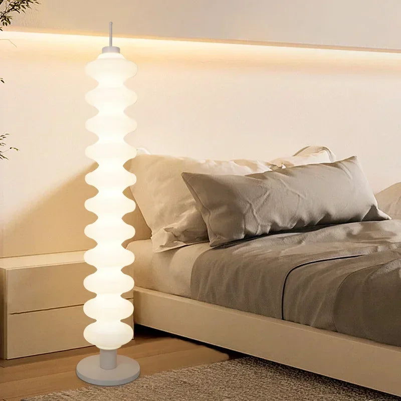 Dimmable LED Floor Lamp – Acrylic Shade Design