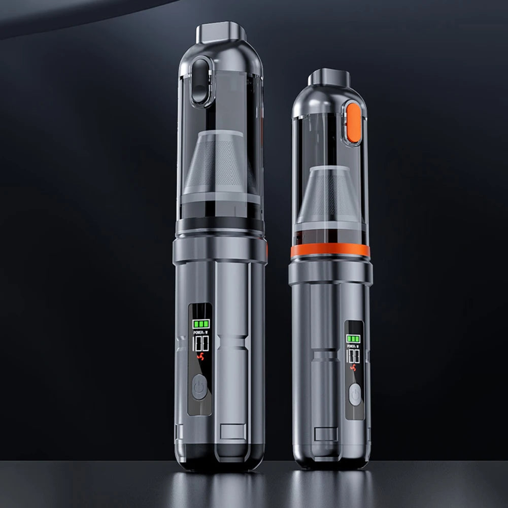 Handheld Car Vacuum – 17kPa Cordless Brushless Cleaner