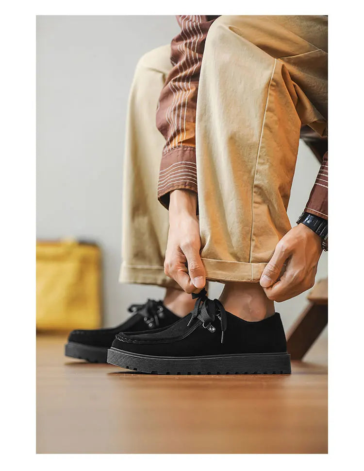 Men's Wide Toe Barefoot Retro Casual Walking Shoes