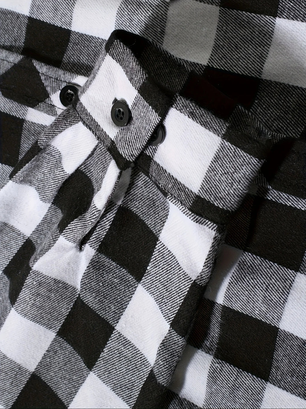Men's Plaid Hooded Long Sleeve Shirt — Casual Flannel-Style Shirt Jacket