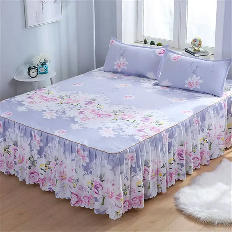 Modern Bedspread Mattress Cover – Skin-Friendly Dustproof Bed Cover, Queen & King