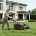 201cc 21-Inch Gas Lawn Mower | 3-in-1 Bagging, Side Discharge & Mulching, 7-Position Height, Hand Push or Self-Propelled
