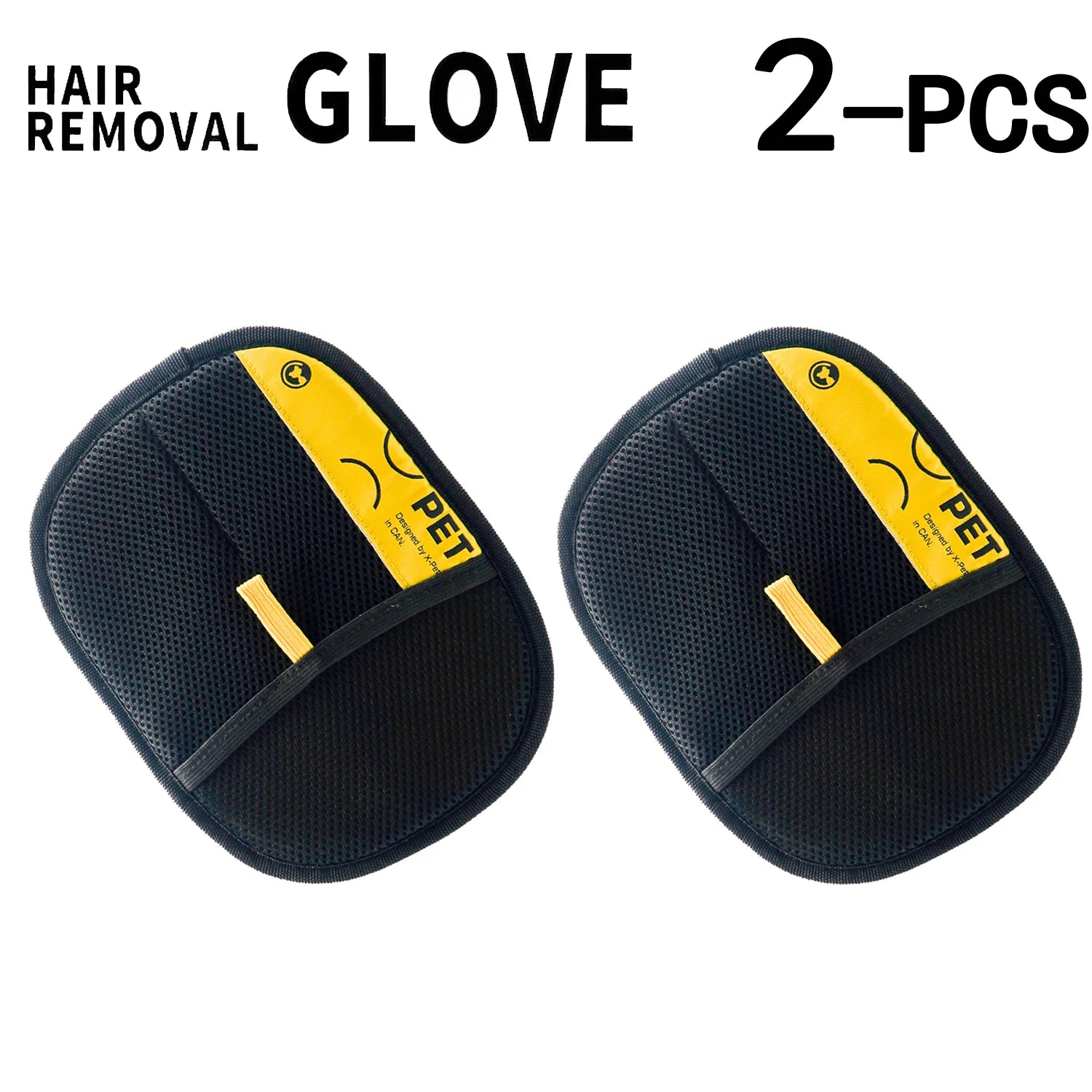 Electrostatic Pet Hair Remover Gloves with Lint Roller
