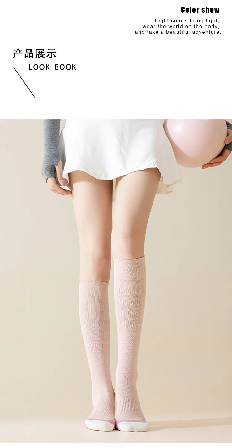 Women's Compression Sports Socks – Knee-High Fit