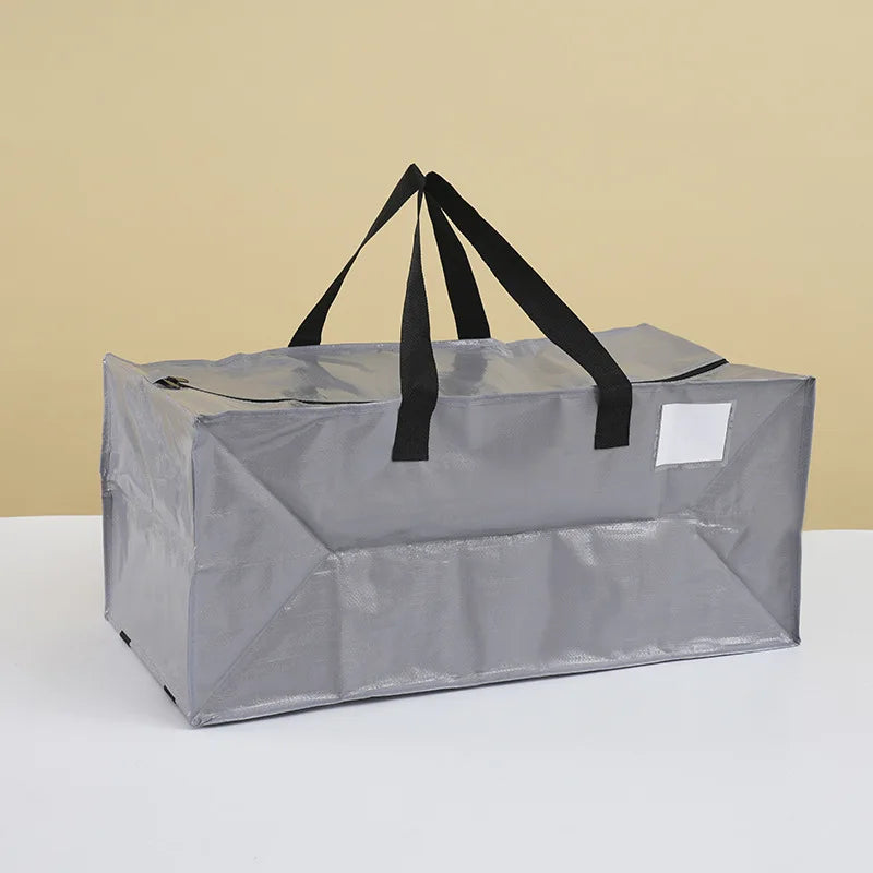 Large Foldable Woven Storage & Moving Bag