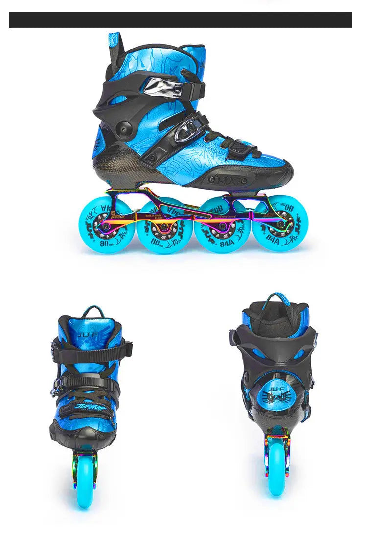 Carbon Fiber Roller Skates – Professional Flat Shoes for Adults & Children, Boys & Girls