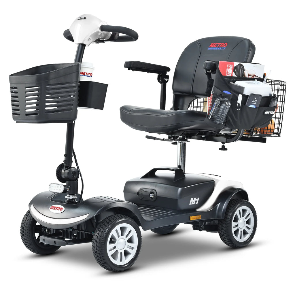 4-Wheel Mobility Scooter for Seniors, Foldable Travel Design
