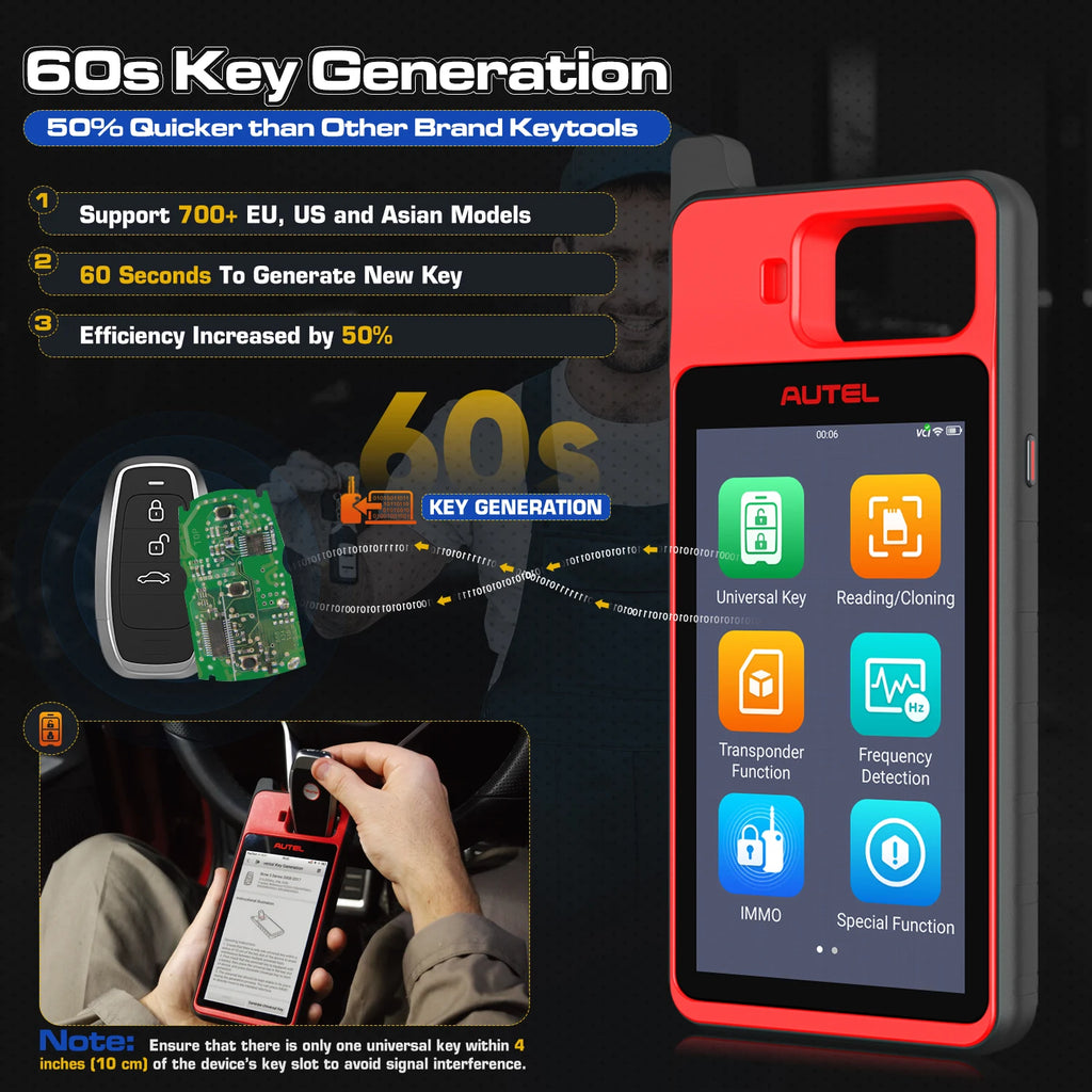 Autel MaxiIM KM100 Car Key Fob Programmer Tool
