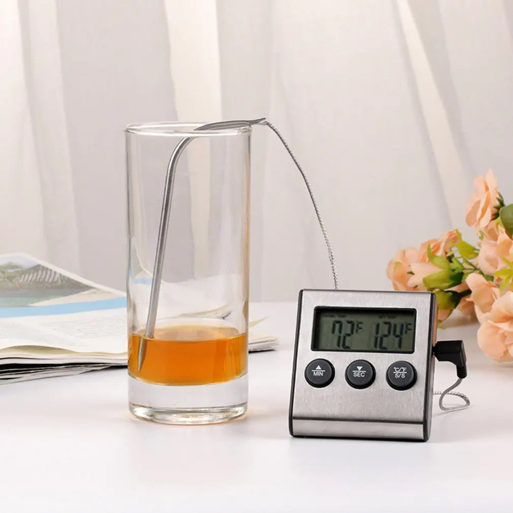 TP700 Digital Wireless Food Thermometer — Remote Probe for BBQ, Grill, Oven & Meat
