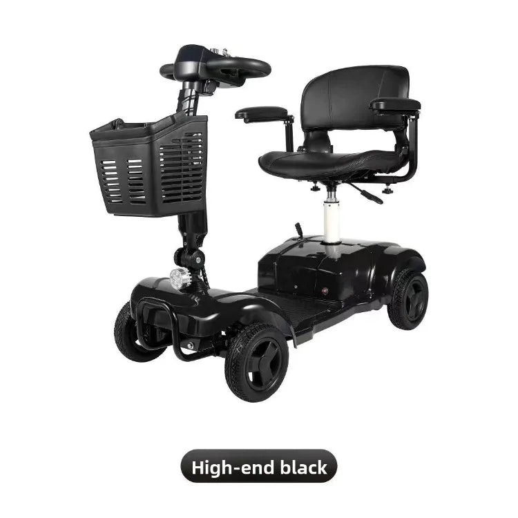 Foldable 4-Wheel Mobility Scooter – 300W, 25–50 km Range