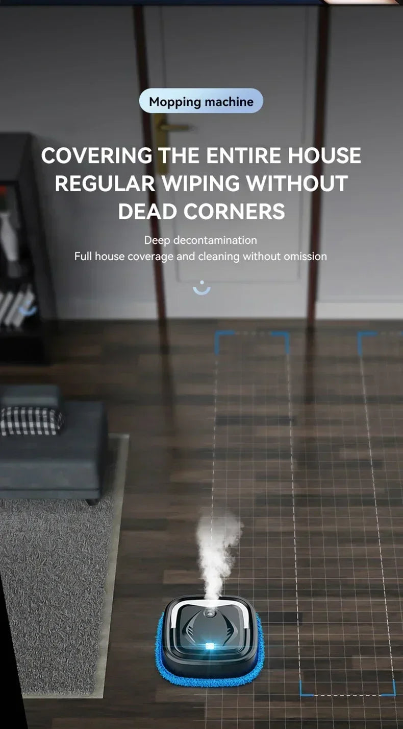 Smart Robot Vacuum Cleaner – 2000Pa Suction, Sweep & Mop, Smart Mapping for Pet Hair