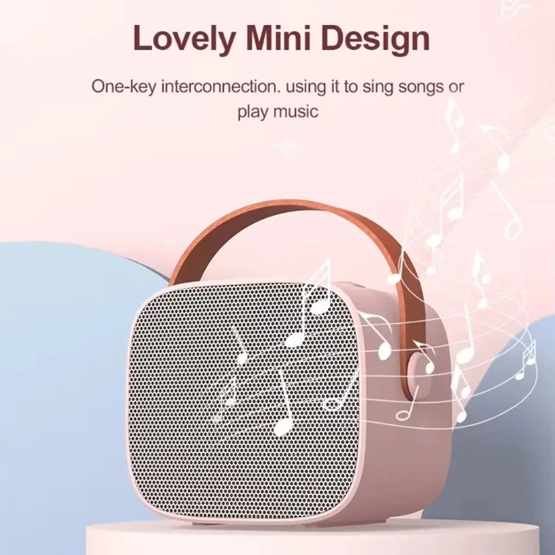 Wireless Dual Microphone Karaoke Machine — Bluetooth HIFI Speaker