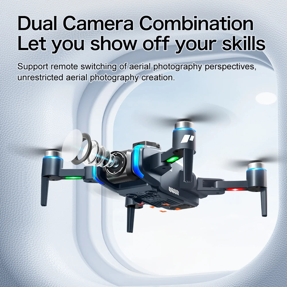 Original GPS XT808 Max Foldable RC Quadcopter Helicopter Brushless Motor Drone Professional+ HD Dual Camera 5G WIFI FPV Dron X