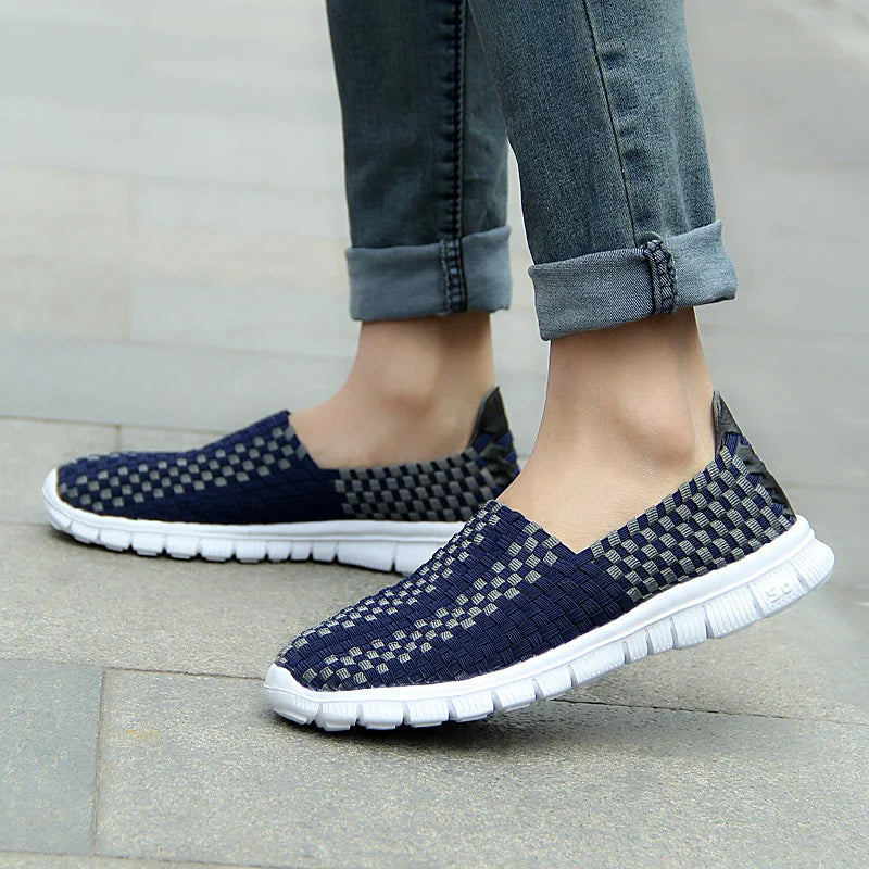Unisex Handwoven Breathable Loafer Flats
