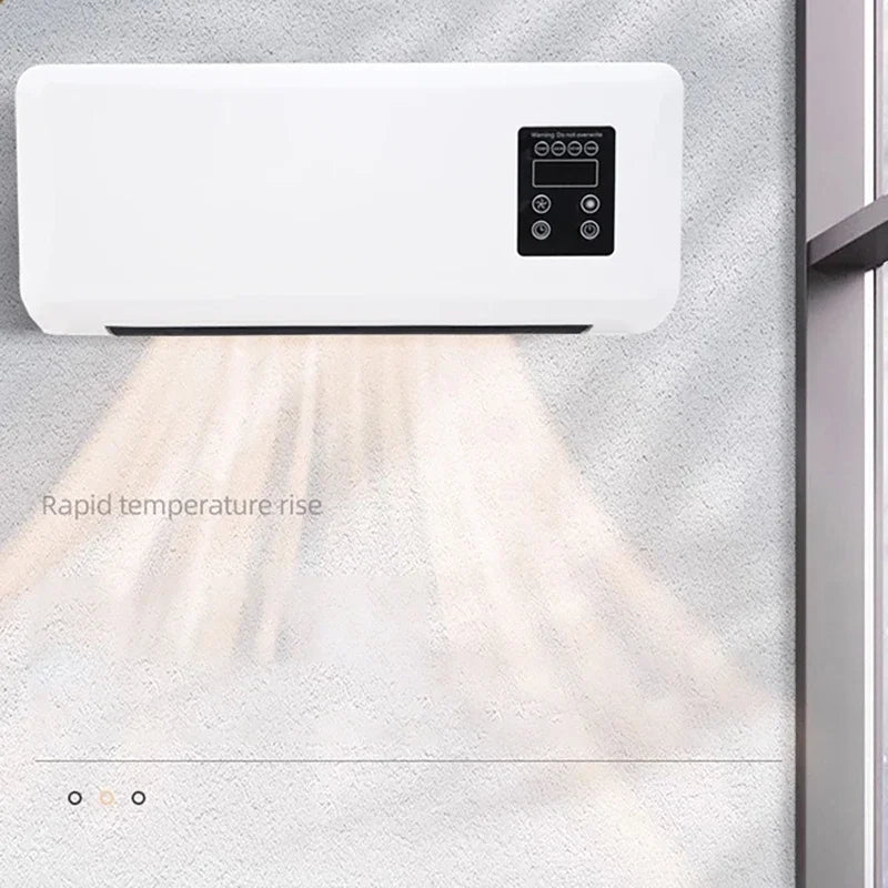 Portable Ductless Air Conditioner & Heater — Wall-Mounted Fan Heater Combo Split Unit for RV & Home