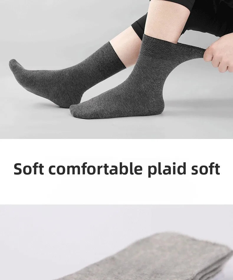 Non-Binding Diabetic Socks for Wide Feet – 5 Pairs Breathable Comfort for Elderly, Pregnant & Diabetes Patients