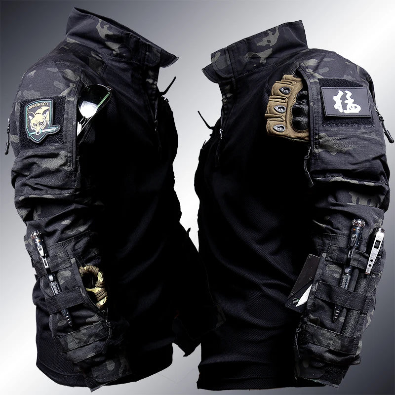 Men's Outdoor Workwear Jacket and Pants Set