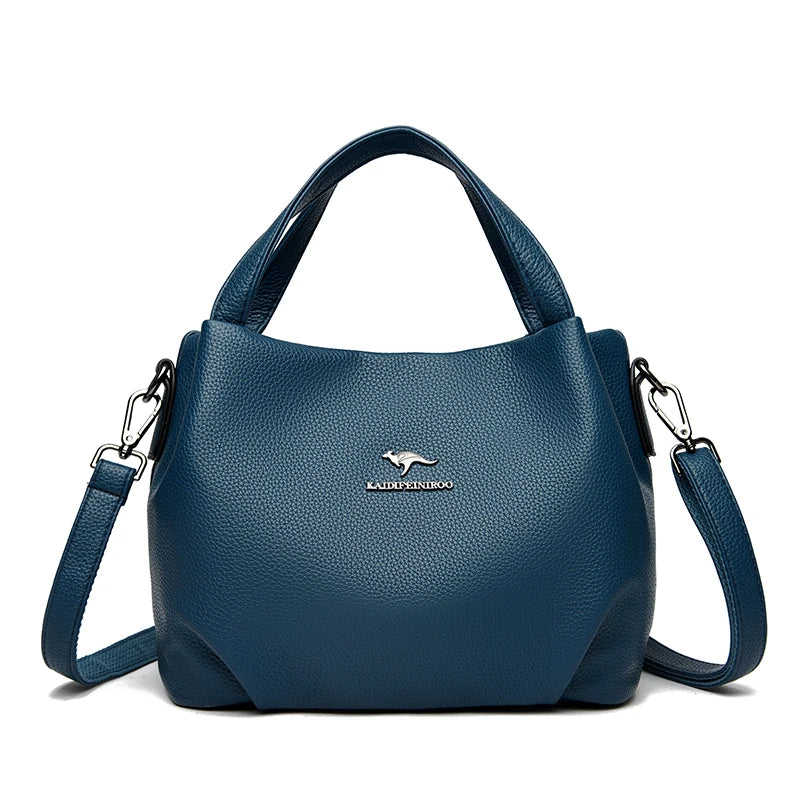 LUYIAIXI Luxury Letter Accent Crossbody Shoulder Tote – High Quality Designer Handbag for Women