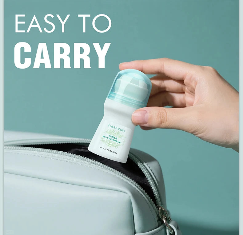 Aluminum-Free Deodorant Roll-On – 4 Scents | Unisex Daily Odor Protection