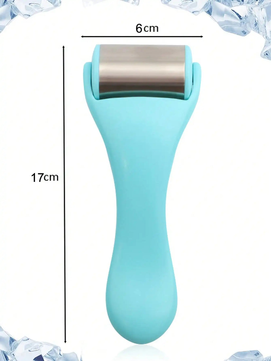 Ice Roller Face Massager – Skin Tightening, Firming & Puffiness Relief Tool with 50 Ice Beads