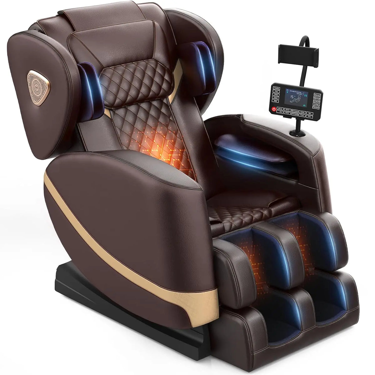 Zero Gravity Massage Chair with Heat & 14 Shiatsu Rollers
