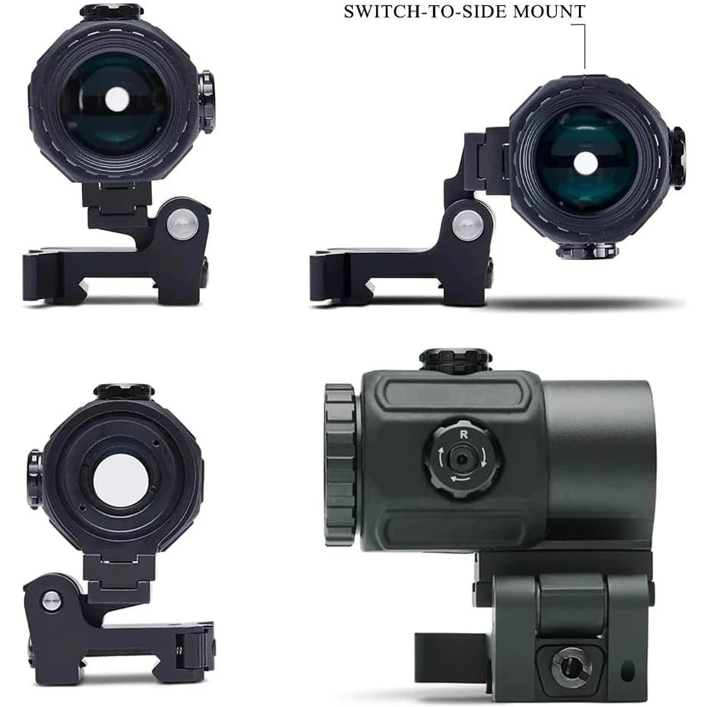 558 Holographic Red Dot Sight with G43 Magnifier — Tactical Hunting Optic, 20mm Rail Mount