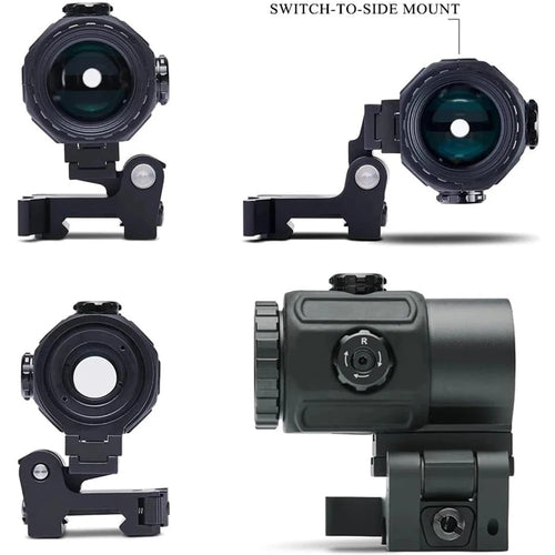 558 Holographic Red Dot Sight with G43 Magnifier — Tactical Hunting Optic, 20mm Rail Mount