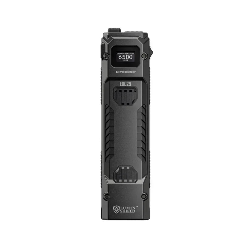 NITECORE EDC29 – 6500 Lumen USB-C Rechargeable EDC Flashlight with OLED Display & 2500mAh Battery