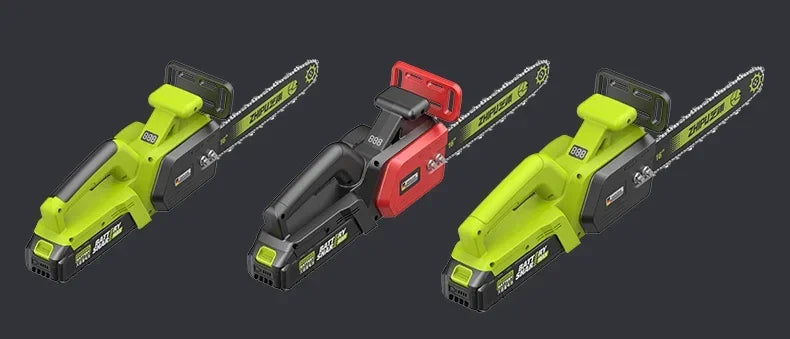 Portable Handheld Electric Saw — Cordless Mini Chainsaw for Wood Cutting