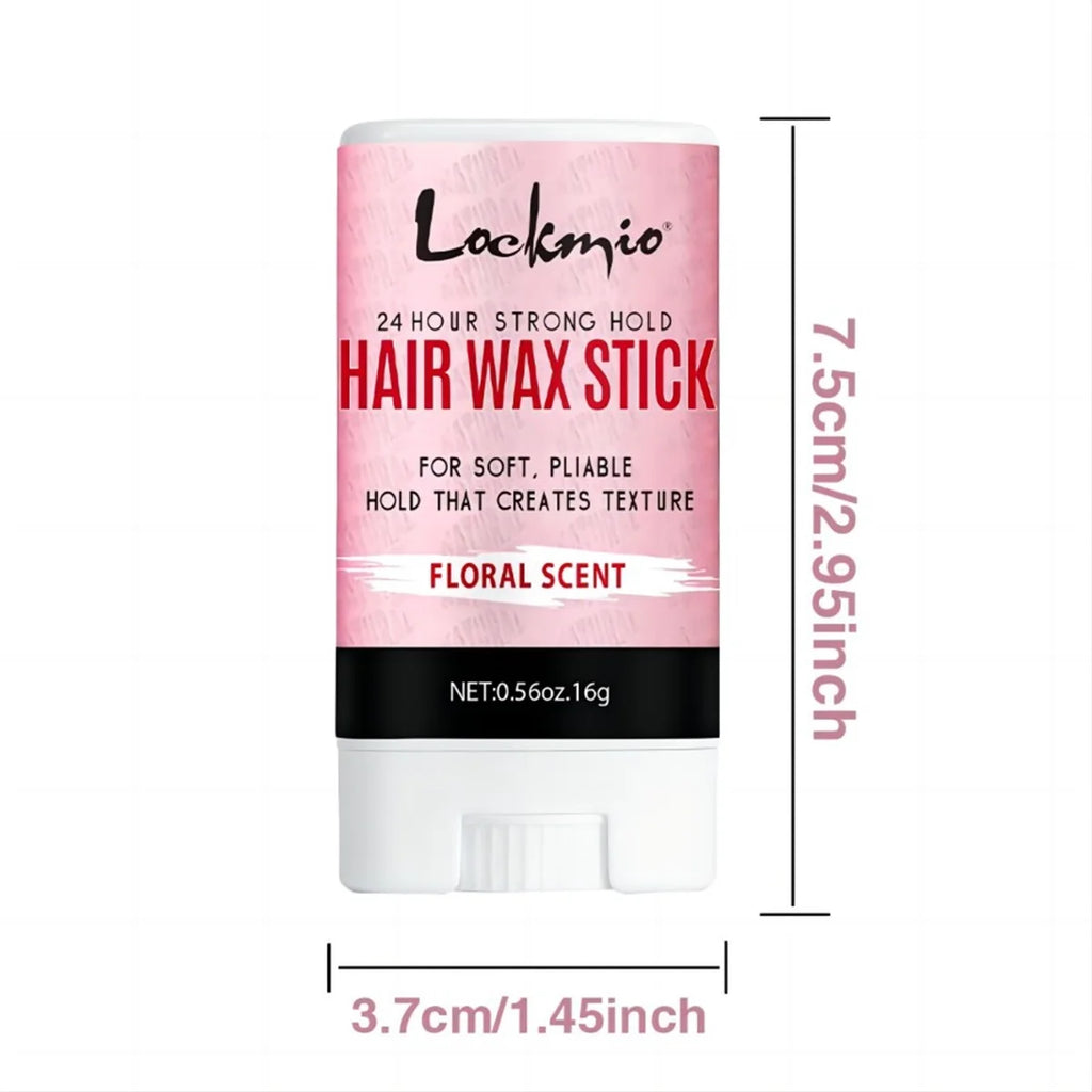 Professional Styling Wax for Women Anti-frizz Pomade Smoothing Broken Back Hair Mud Messy Hairs Control Wax Rod for Natural Wigs